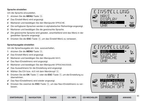 Navigation Radio CD TravelPilot Amsterdam NAV 35E - Blaupunkt