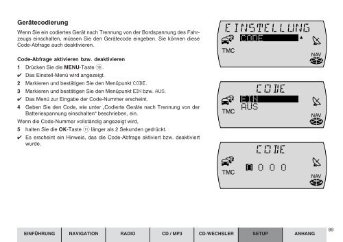 Navigation Radio CD TravelPilot Amsterdam NAV 35E - Blaupunkt