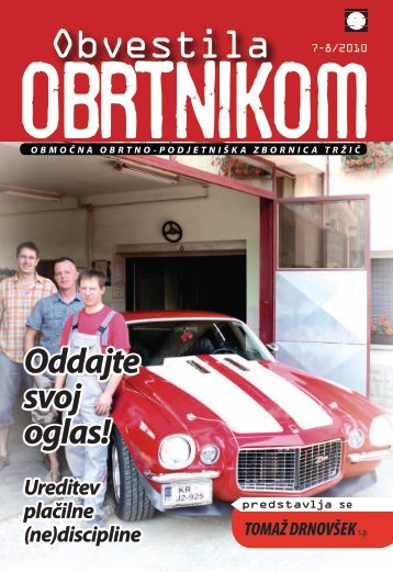 Obvestila julij avgust 2010 - ObmoÄna obrtno-podjetniÅ¡ka zbornica ...