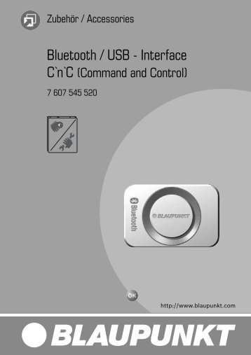 Bluetooth / USB - Interface - Blaupunkt