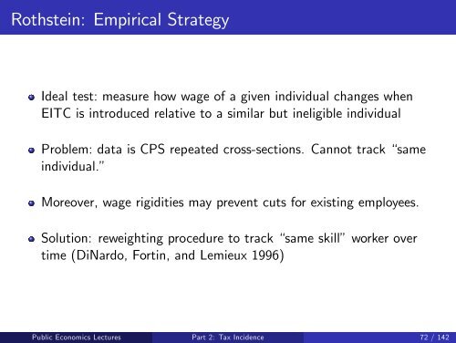 Public Economics Lectures Part 1: Introduction