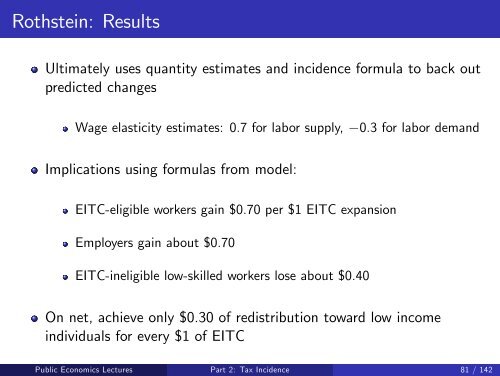 Public Economics Lectures Part 1: Introduction