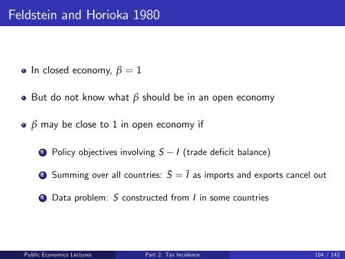 Public Economics Lectures Part 1: Introduction