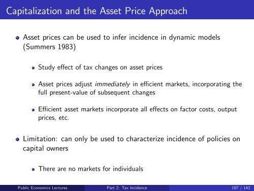 Public Economics Lectures Part 1: Introduction