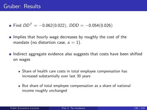 Public Economics Lectures Part 1: Introduction