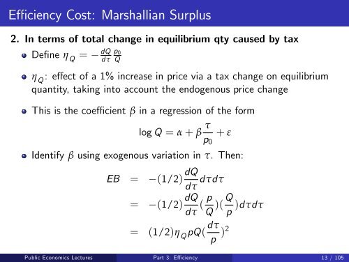 Public Economics Lectures Part 1: Introduction