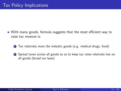 Public Economics Lectures Part 1: Introduction