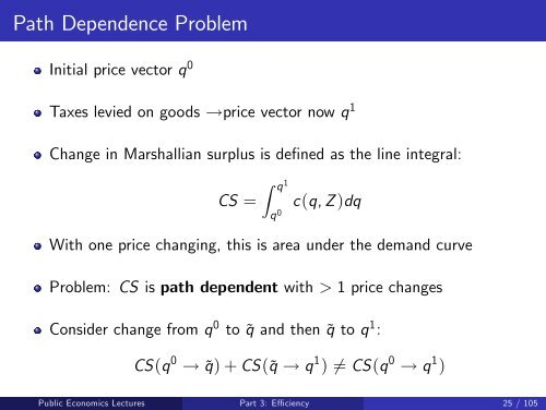 Public Economics Lectures Part 1: Introduction