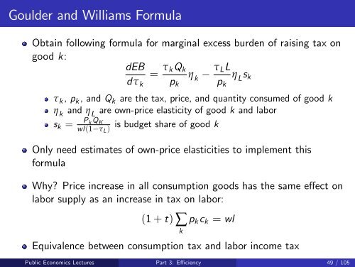 Public Economics Lectures Part 1: Introduction