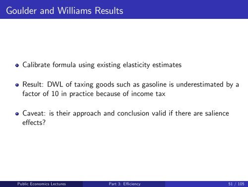 Public Economics Lectures Part 1: Introduction