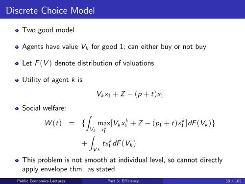 Public Economics Lectures Part 1: Introduction