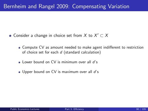 Public Economics Lectures Part 1: Introduction