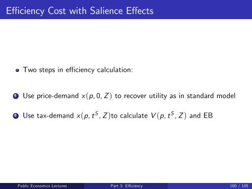 Public Economics Lectures Part 1: Introduction