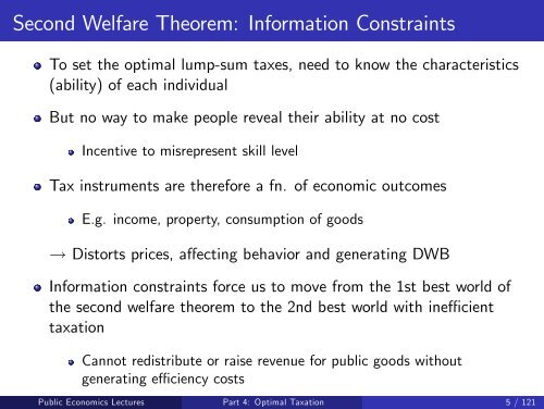 Public Economics Lectures Part 1: Introduction