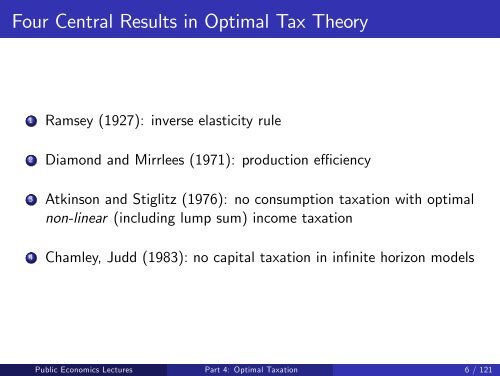 Public Economics Lectures Part 1: Introduction