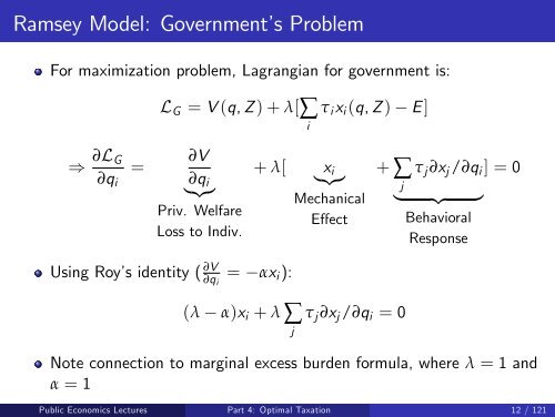 Public Economics Lectures Part 1: Introduction