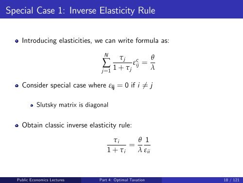 Public Economics Lectures Part 1: Introduction