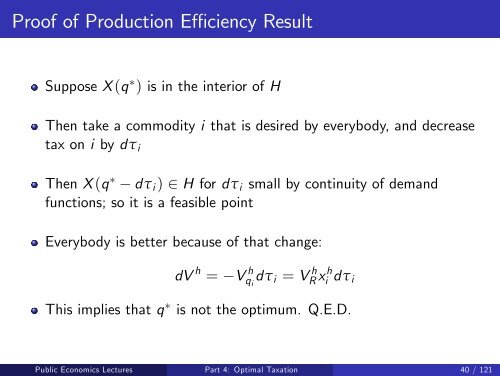 Public Economics Lectures Part 1: Introduction