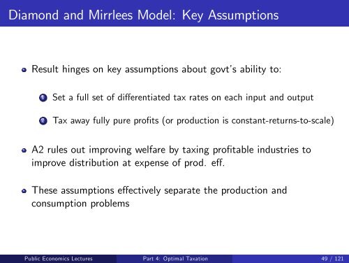 Public Economics Lectures Part 1: Introduction