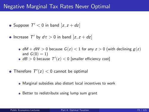 Public Economics Lectures Part 1: Introduction