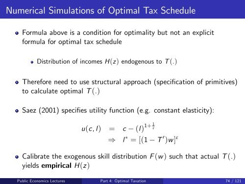 Public Economics Lectures Part 1: Introduction