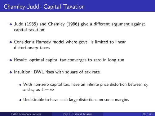 Public Economics Lectures Part 1: Introduction