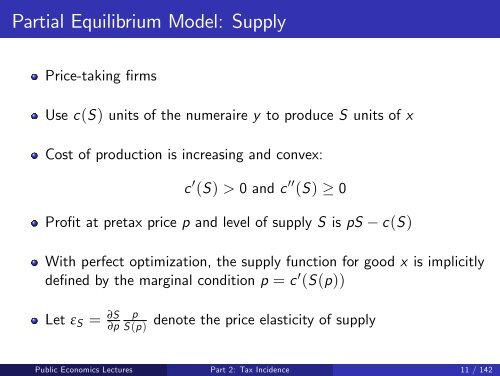 Public Economics Lectures Part 1: Introduction