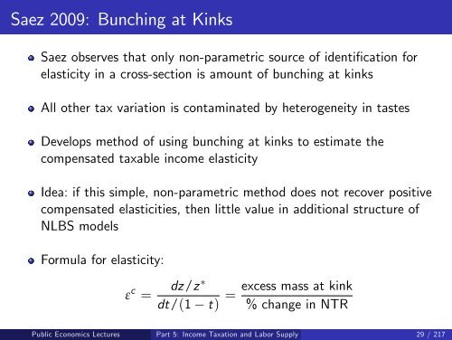 Public Economics Lectures Part 1: Introduction