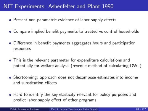 Public Economics Lectures Part 1: Introduction