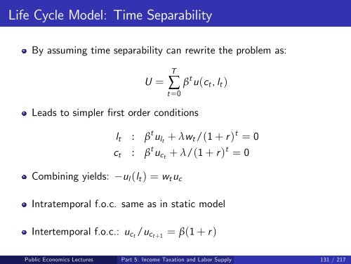 Public Economics Lectures Part 1: Introduction