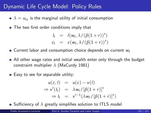 Public Economics Lectures Part 1: Introduction