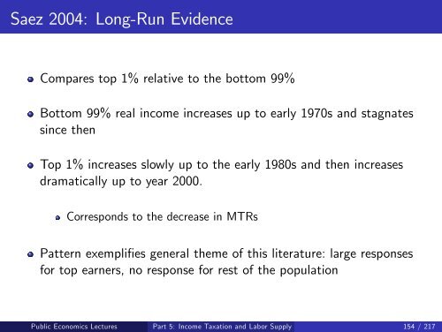 Public Economics Lectures Part 1: Introduction