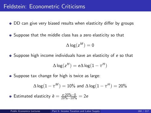 Public Economics Lectures Part 1: Introduction