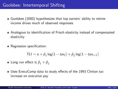 Public Economics Lectures Part 1: Introduction