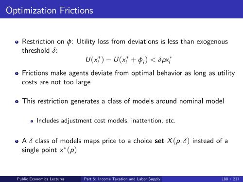 Public Economics Lectures Part 1: Introduction