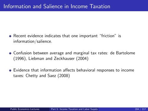 Public Economics Lectures Part 1: Introduction