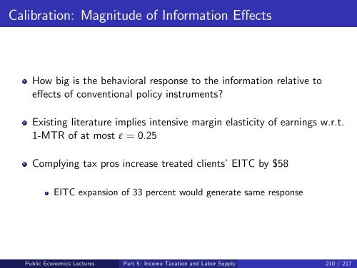 Public Economics Lectures Part 1: Introduction