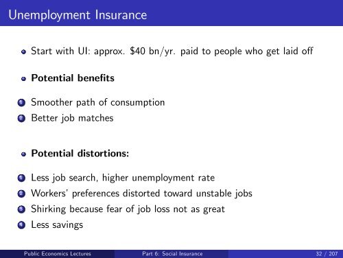 Public Economics Lectures Part 1: Introduction