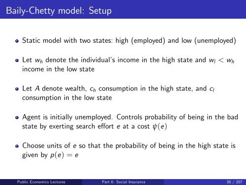 Public Economics Lectures Part 1: Introduction