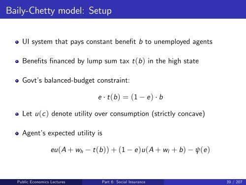 Public Economics Lectures Part 1: Introduction