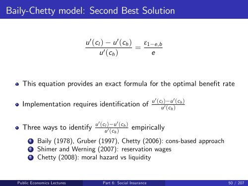 Public Economics Lectures Part 1: Introduction