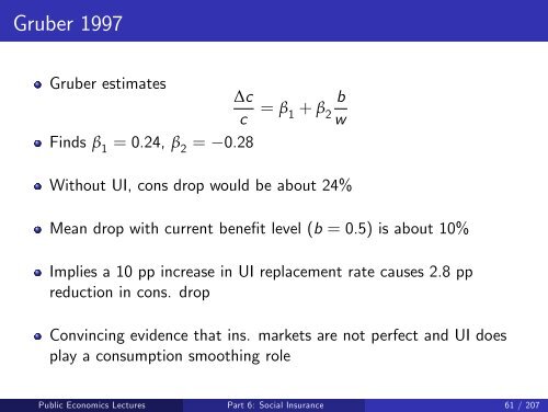 Public Economics Lectures Part 1: Introduction