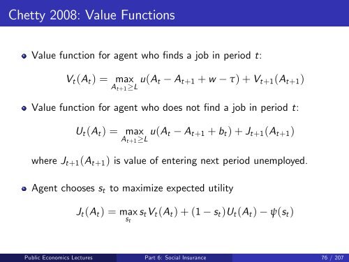 Public Economics Lectures Part 1: Introduction