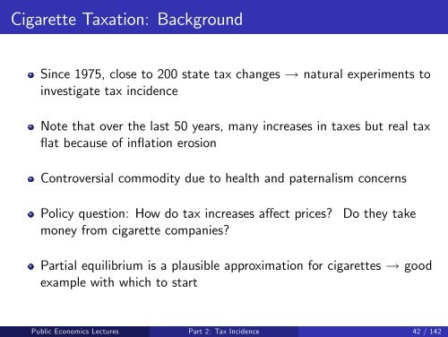 Public Economics Lectures Part 1: Introduction