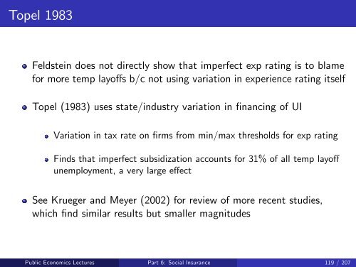 Public Economics Lectures Part 1: Introduction