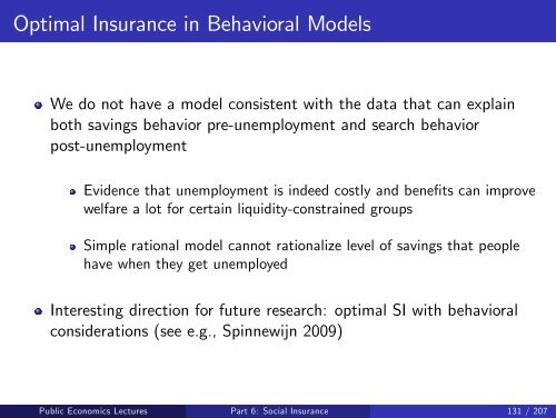 Public Economics Lectures Part 1: Introduction