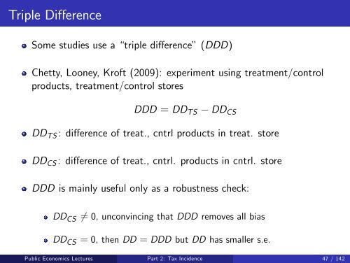 Public Economics Lectures Part 1: Introduction