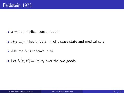 Public Economics Lectures Part 1: Introduction