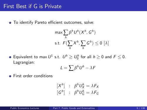 Public Economics Lectures Part 1: Introduction