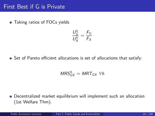 Public Economics Lectures Part 1: Introduction